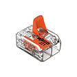 WAGO - Lot de 100 bornes WAGO 221 Mini 2x4mm² à leviers souple & rigide - vignette