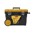 VITO - Boite à outils mobile 59.5 x 38 x 42 cm Malette de chantier roulante avec Poignée télescopique Coffre à outils VITO - vignette