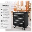 TECTAKE - Servante d'atelier 5 tiroirs noir - vignette