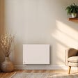 BESTHERM - Radiateur électrique fixe à inertie sèche céramique+film 1000W FREYA horizontal blanc - vignette