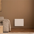 BESTHERM - Radiateur électrique fixe connecté WiFi à inertie sèche céramique - BESTHERM - LESSO CONNECT 1000W - horizontal blanc - vignette
