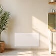 BESTHERM - Radiateur électrique fixe à inertie sèche fonte - BESTHERM - MOTU 1500W - horizontal blanc - NF - vignette