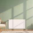 BESTHERM - Radiateur électrique fixe à inertie sèche - Double cœur de chauffe - BESTHERM - NEMESIS 1500W - horizontal blanc - NF - vignette