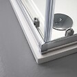 KIAMAMI VALENTINA - Porte De Douche 80X80 Transparent Portes Coulissantes | Giada - vignette