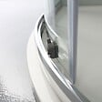 KIAMAMI VALENTINA - Cabine De Douche Angulaire 80X80 Verre Transparent | Giada - vignette