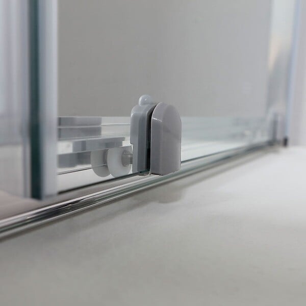 KIAMAMI VALENTINA - Douche En Niche Avec Porte Coulissante 100 Cm Cristal 6 Mm | New Giada - large