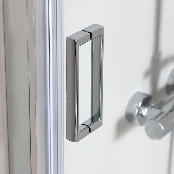 KIAMAMI VALENTINA - Douche En Niche Avec Porte Coulissante 100 Cm Cristal 6 Mm | New Giada - large