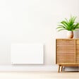 BESTHERM - Radiateur électrique fixe connecté WiFi à inertie sèche céramique - BESTHERM - ILLO CONNECT 1500W - horizontal blanc - vignette