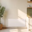 BESTHERM - Radiateur électrique fixe à inertie sèche fonte - BESTHERM - MOTU 2000W - horizontal blanc - NF - vignette