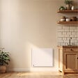 BESTHERM - Radiateur électrique fixe à inertie sèche céramique - BESTHERM - ALBA 1000W - horizontal blanc - vignette