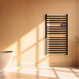 BESTHERM - Sèche-serviette électrique sans fluide - BESTHERM - HESTIA 500W - noir - vignette