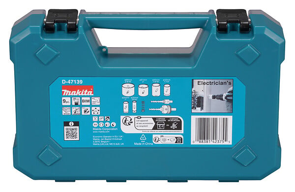 MAKITA - Coffret de 6 Scies cloches Bi-Métal MAKITA D-47139 - large