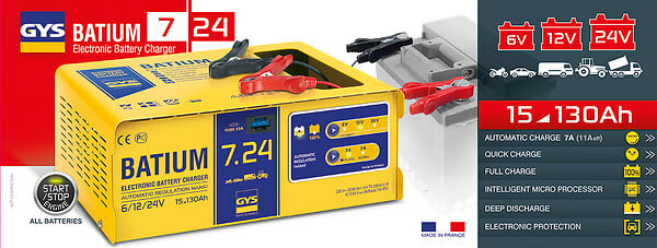GYS - GYS - Chargeur de batterie Batium 7-24 - 024502 - large