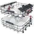 WHIRLPOOL - lave-vaisselle 60cm 14 couverts 42db - wfc3c42p - vignette