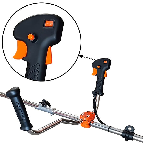 GT GARDEN - Débroussailleuse thermique, 52 cm3, 3 CV - large