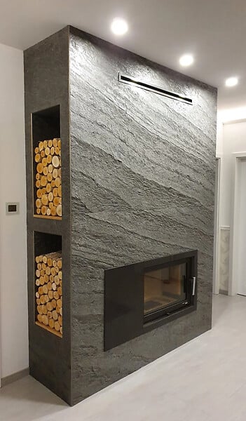 JARDINAT - Feuille de pierre Cover Stone Urbaine - L.120xl.60cm - large