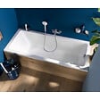 DURAVIT - Baignoire droite No.1 180 x 85 cm + Pare bain droit AURYS Raywall chromé version droite - vignette