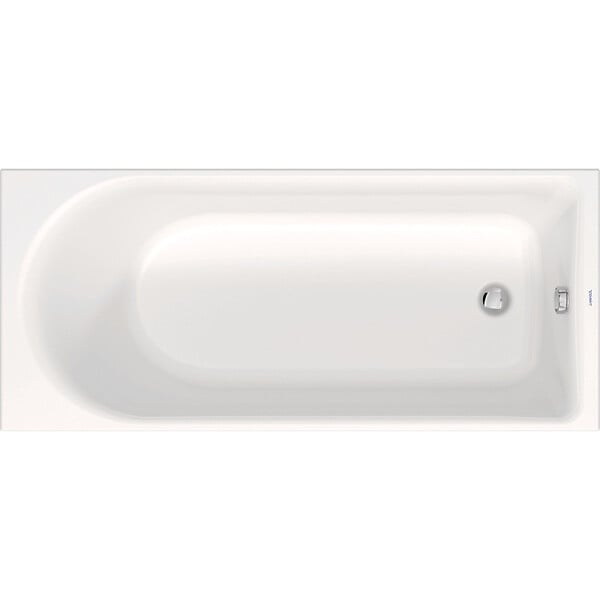 DURAVIT - Baignoire droite D-Neo 170 x70 cm + Pare bain gauche AURYS Raywall chromé - large