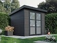 DIRECT-ABRIS - Abri de Jardin Composite ALMA - 5m2 - Gris - Cabane de jardin - vignette