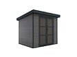 DIRECT-ABRIS - Abri de Jardin Composite ALMA - 5m2 - Gris - Cabane de jardin - vignette