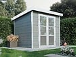 DIRECT-ABRIS - Abri de Jardin Composite ALMA - 5m2 - Gris clair - Cabane de jardin - vignette