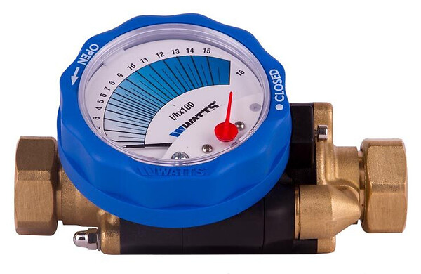 WATTS - Vanne d'équilibrage statique iDROSET CF - Raccordement écrou tournant DN1" - débit 50/1600l/h - large
