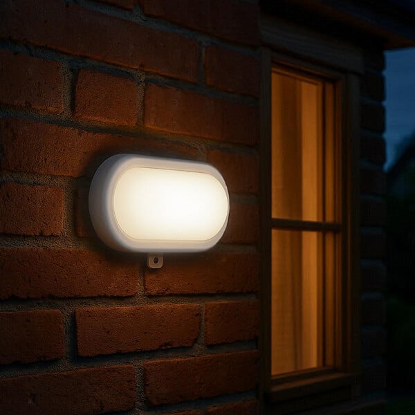 I-WATTS OUTDOOR LIGHTING - Lot de 6 hublots led 6W - 480 lumens - IP65 - large