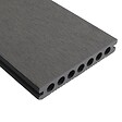 DECKLINEA - Kit Terrasse Composite ATLANTA 20m² - 61 Lames de Terrasse (220 x 14.5 x 2.25 cm) - Platinium - Garantie 15 ans - Fixation par Clips - vignette