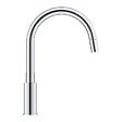GROHE - Mitigeur évier BAULOOP bec haut avec douchette extractible GROHE 30543000 - vignette