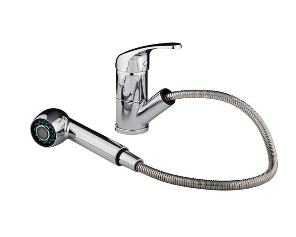 GARIS - Mitigeur d'évier avec douchette extractible - GARIS - R01-17005CR - large