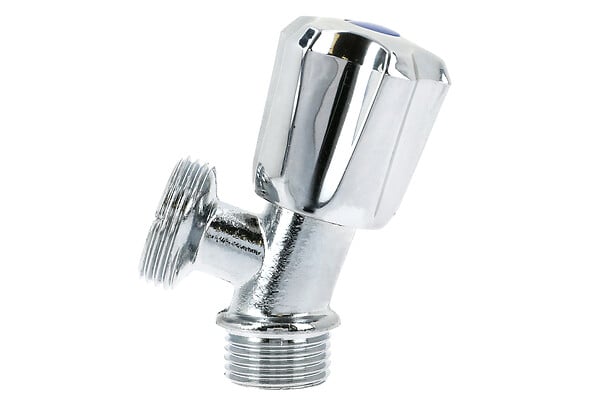 GARIS - Robinet simple de machine à laver mâle mâle 1/2 3/4 - GARIS - B01-RML - large