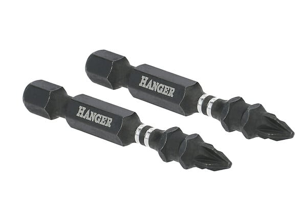 HANGER - Embouts impact 1/4'' cruciformes PZ3 longueur 50mm - HANGER - 134056 - large