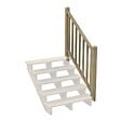 DECKLINEA - Kit Garde-corps Bois 5 marches LOUISIANE- Escalier Extérieur - Rampes Recoupables - Traité Autoclave - Montage Facile - Garantie 10 ans - vignette