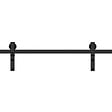 SECURY-T - Rail porte pliante - 2M - En applique - Porte pliante - Noir - vignette