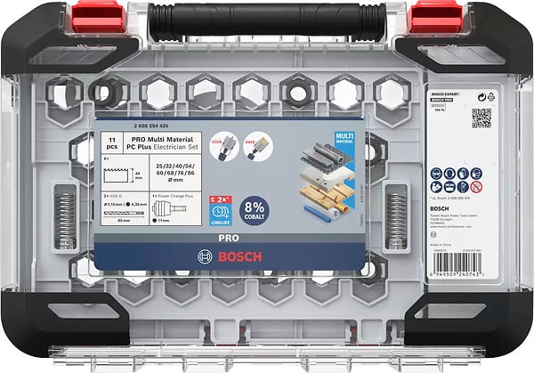 BOSCH - Coffret de 8 scies trépans PRO BIM Multi Material PC Plus - BOSCH - 2608594430 - large
