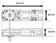 SEVAX - Pivot de sol Janus linteau sans arrêt force 3 â€“ SEVAX - SN306726N - vignette
