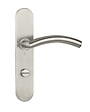 HERACLES - Ensemble sur plaques série JADE 1494 type condamnation finition inox brossé - HERACLES - B-INOX-SP18 - vignette