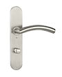 HERACLES - Ensemble sur plaques série JADE 1494 type condamnation finition inox brossé - HERACLES - B-INOX-SP18 - vignette