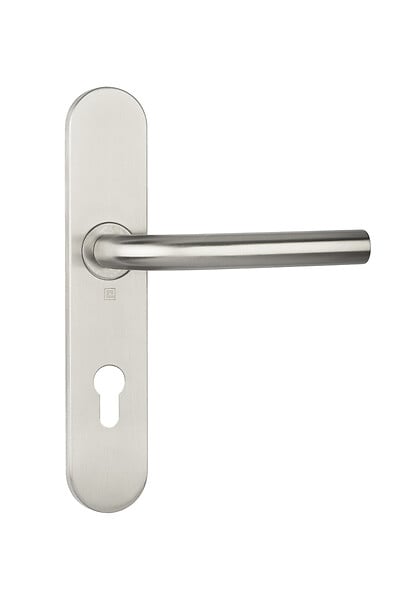 HERACLES - Ensemble sur plaques JADE série 1194 type clé I finition inox - HERACLES - B-INOX-SP08 - large