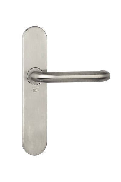 HERACLES - Ensemble sur plaques JADE série 1294 type bec de cane finition inox brossé - HERACLES - B-INOX-SP09 - large