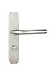 HERACLES - Ensemble sur plaques JADE série 1194 type condamnation finition inox - HERACLES - B-INOX-SP06 - vignette