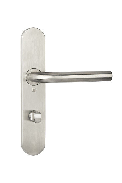 HERACLES - Ensemble sur plaques JADE série 1194 type condamnation finition inox - HERACLES - B-INOX-SP06 - large