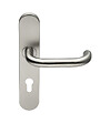 HERACLES - Ensemble sur plaques JADE série 1294 type clé I finition inox brossé - HERACLES - B-INOX-SP12 - vignette