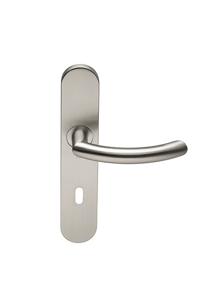 HERACLES - Ensemble sur plaque JADE Série 1094 type CLE L finition inox brossé - HERACLES - B-INOX-SP03 - large