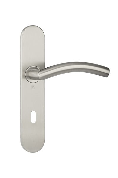 HERACLES - Ensemble sur plaques série JADE 1494 type clé L finition inox brossé - HERACLES - B-INOX-SP19 - large