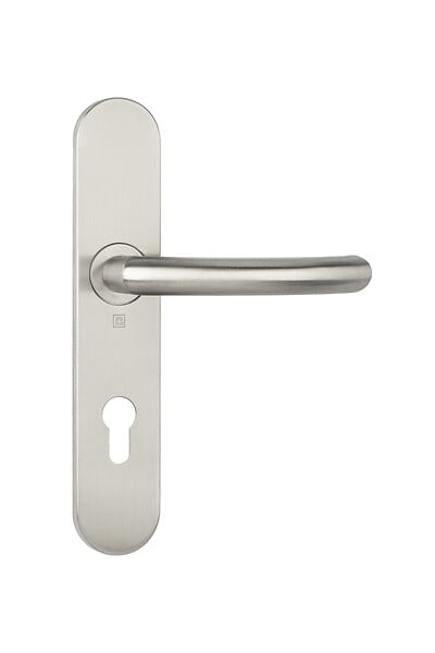 HERACLES - Ensemble sur plaque JADE Série 1094 type CLE I finition inox brossé - HERACLES - B-INOX-SP04 - large