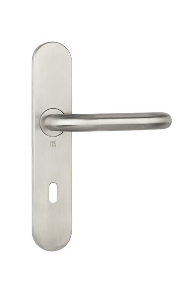 HERACLES - Ensemble sur plaques JADE série 1294 type clé L finition inox brossé - HERACLES - B-INOX-SP011 - large