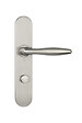 HERACLES - Ensemble sur plaques série JADE 1594 acier type condamnation finition inox - HERACLES - B-INOX-SP22 - vignette