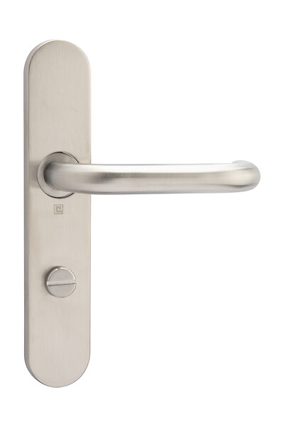 HERACLES - Ensemble sur plaques JADE série 1294 type condamnation finition inox brossé - HERACLES - B-INOX-SP10 - large
