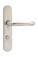 HERACLES - Ensemble sur plaques JADE série 1294 type condamnation finition inox brossé - HERACLES - B-INOX-SP10 - vignette